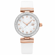 Relógio feminino elegante de 34 mm