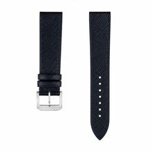 Pulseira de relógio em couro preto