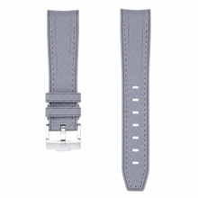 Pulseira de relógio de borracha cinza